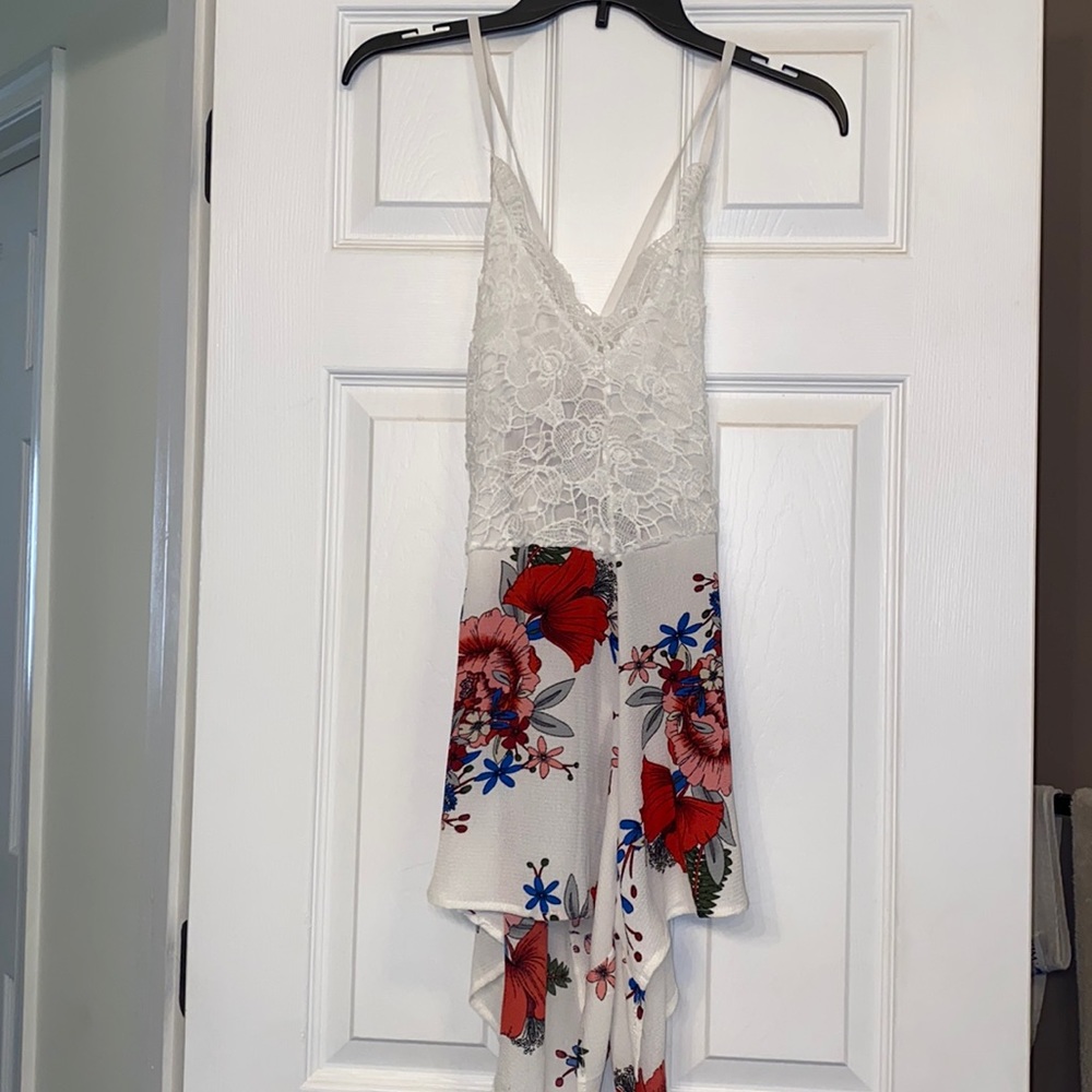 Tie Back Romper